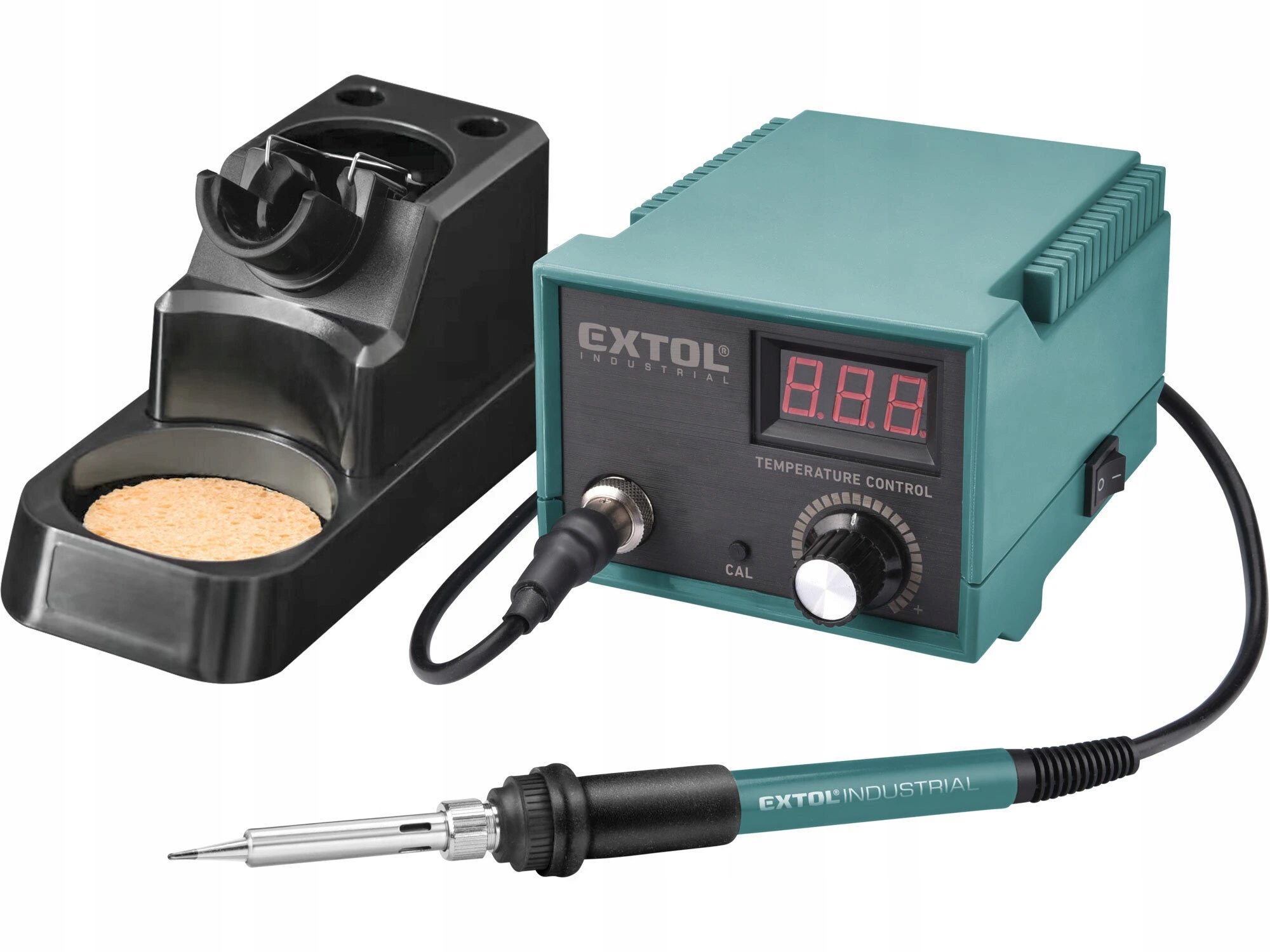 Spájkovacia stanica s digitálnou reguláciou teploty, príkon 40W, 200-450C,