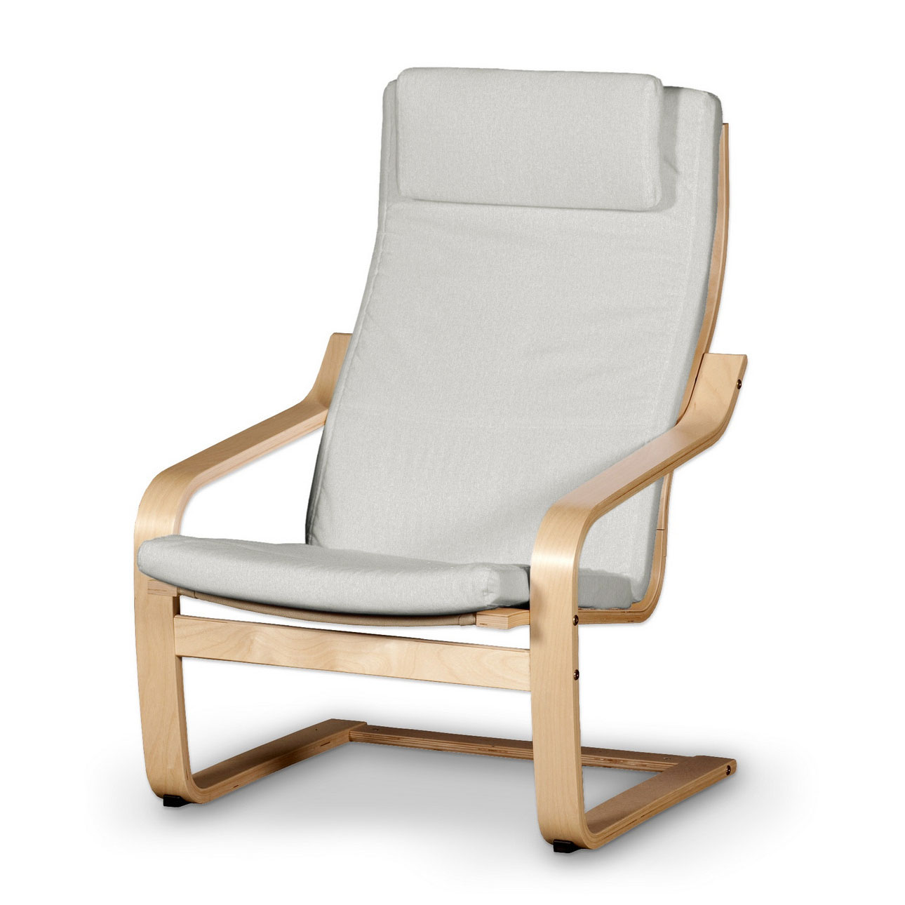 Podložka na kreslo Poäng II Ikea, biela