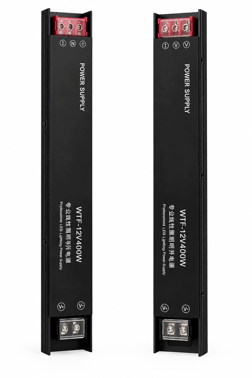 Zasilacz LED 12V 400W Slim w aluminiowej obudowie do instalacji wewnętrznych