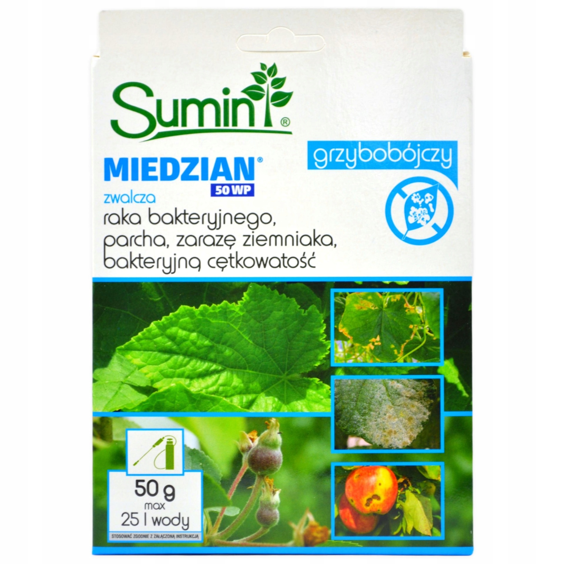 

Sumin Miedzian 50WP 50g środek grzybobójczy