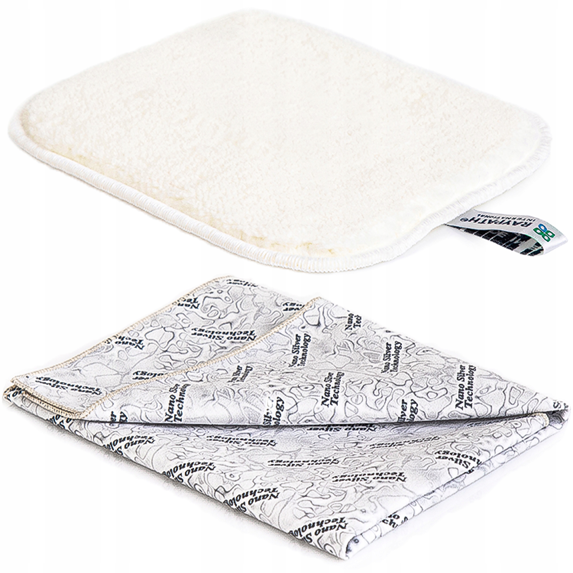 Levně Raypath Čisticí sada Mini Bílá Sunbeam Šedá popelavá 38 x 41 cm