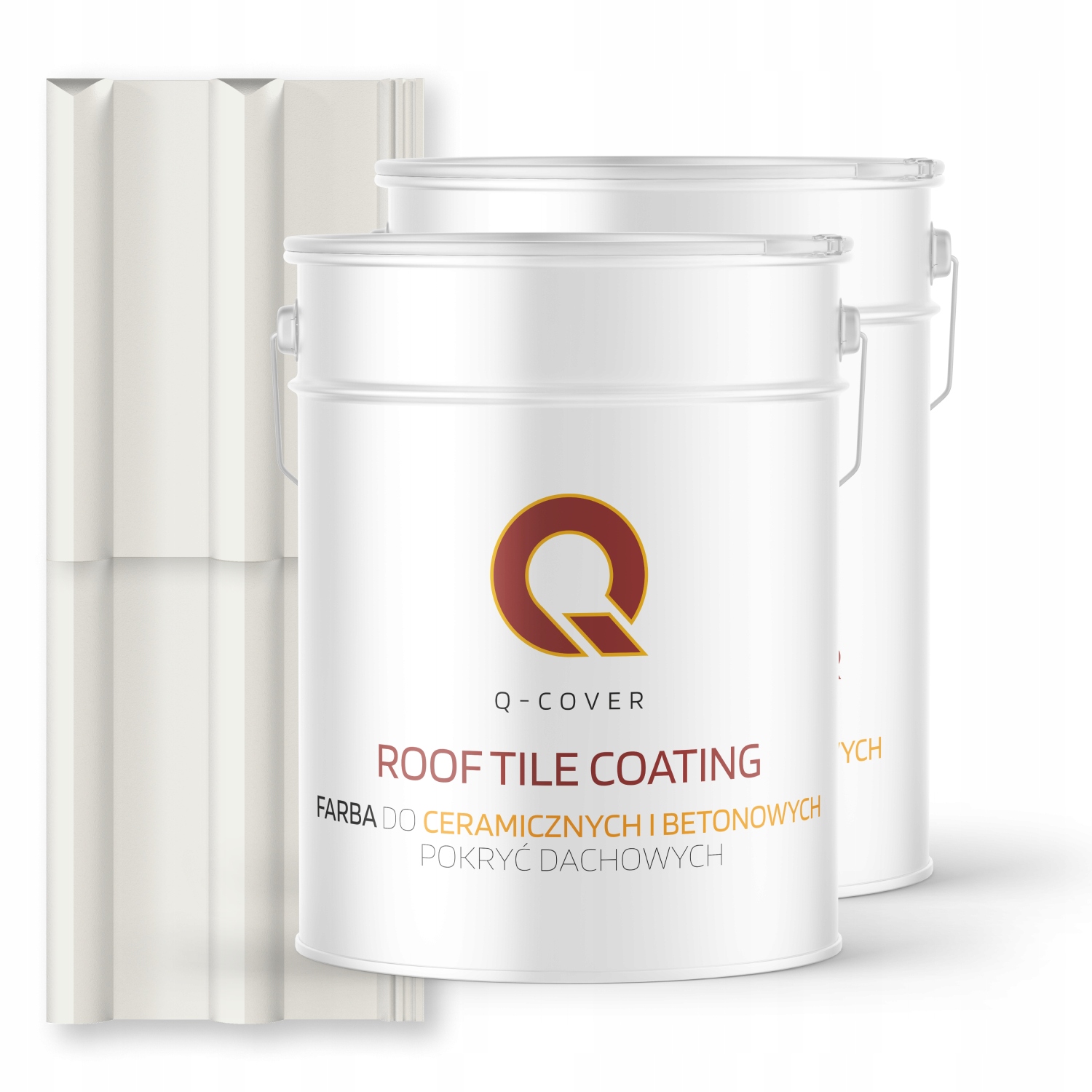 Farba Na Keramické Strechy Biela Cestná Podložka Ral 9016 74 m2 Lesk