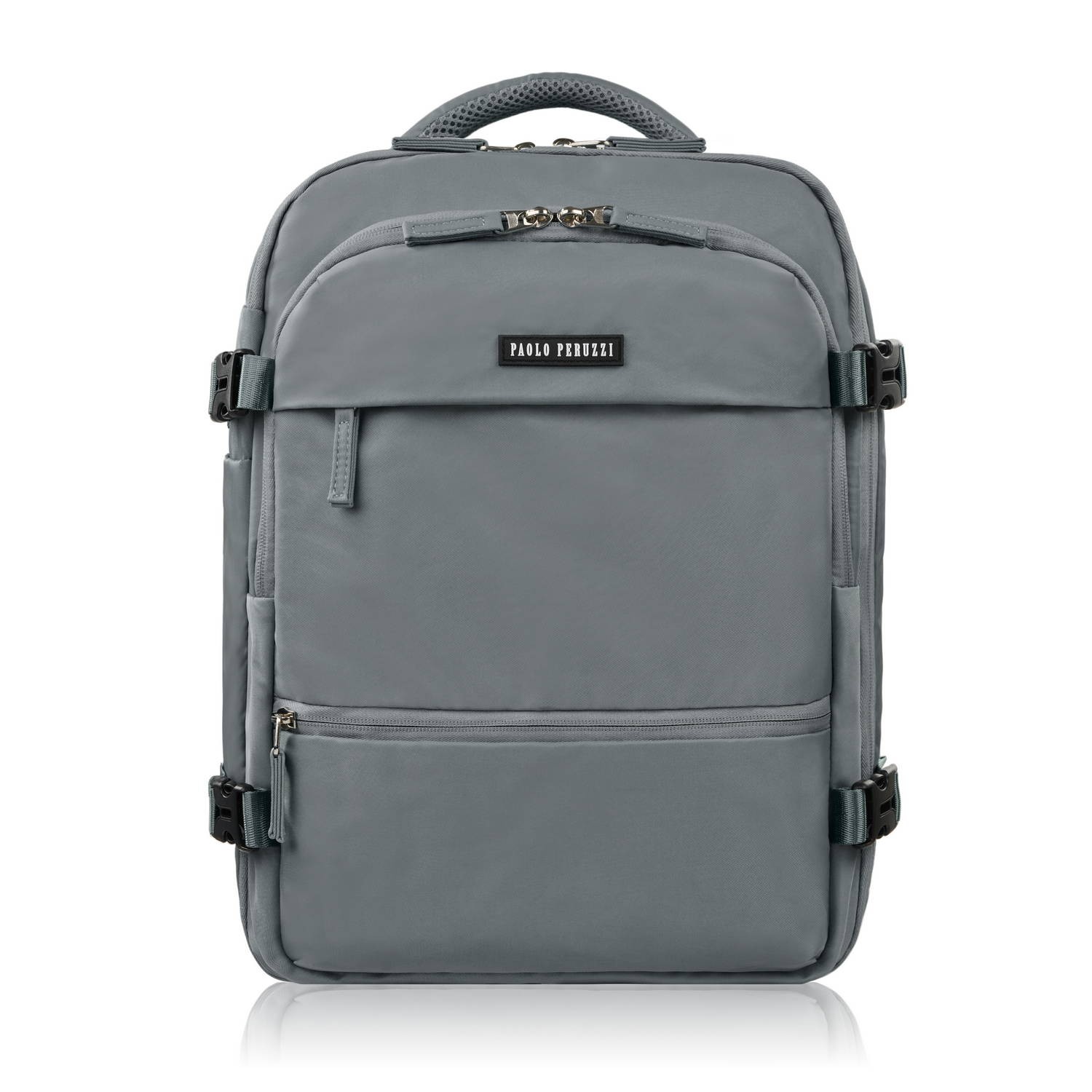 Plecak podróżny do samolotu wielofunkcyjny Paolo Peruzzi RyanAir Szary