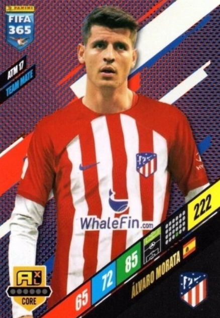 Fifa 365 2024 Panini ATM17 Alvaro Morata