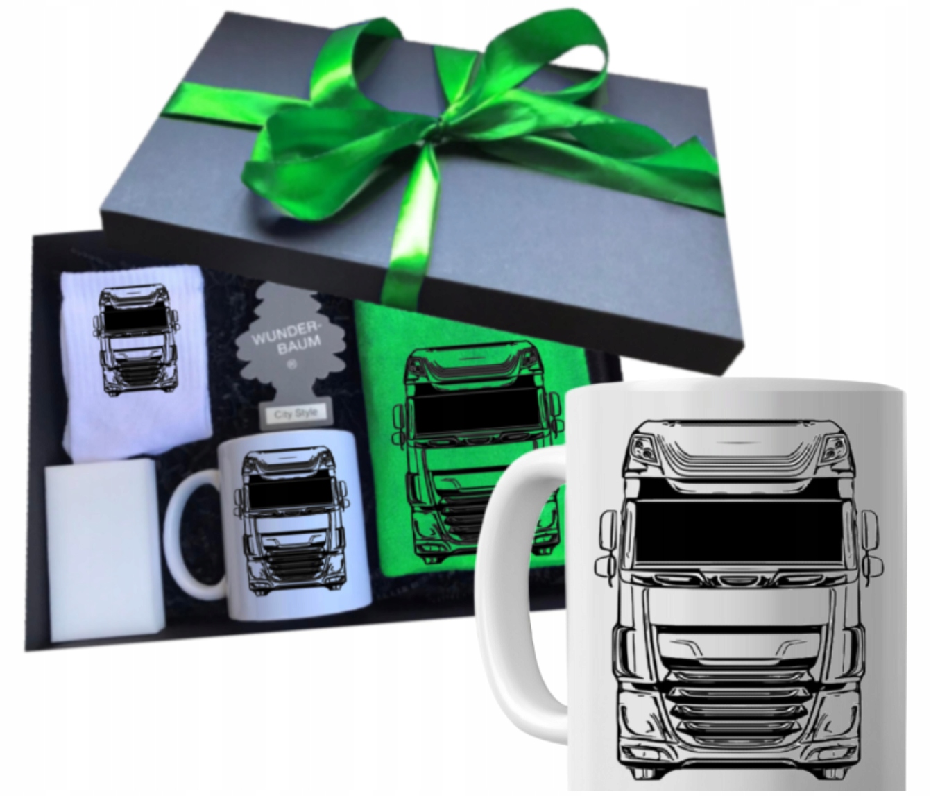 Sada Dárek hrnek na narozeniny a jmeniny pro řidiče auta Daf Kamionová