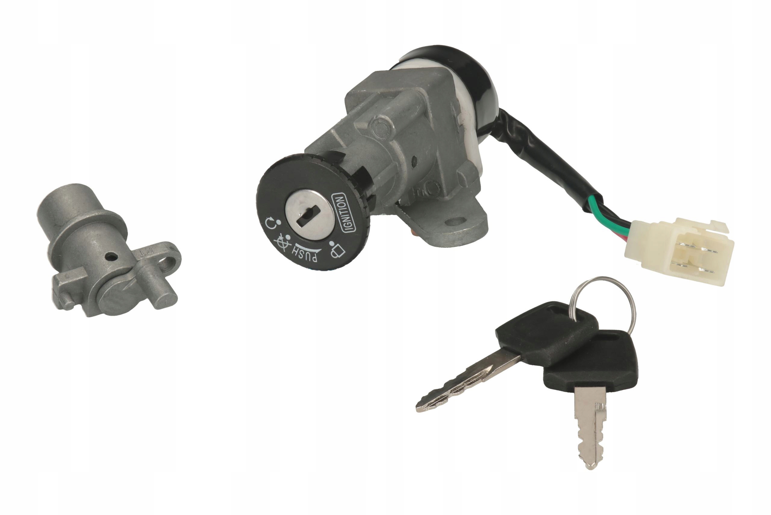 STACYJKA ZAMEK KLUCZYK KPL ROMET OGAR 900