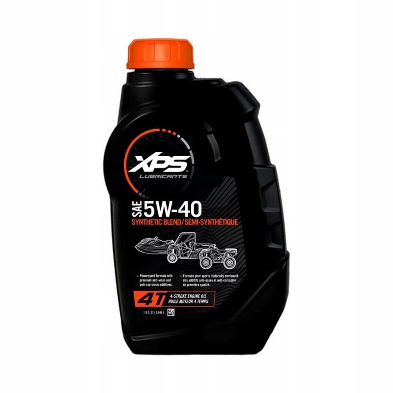 Syntetyczny Olej Xps 5W40 Brp 4-suw Can-am 0,9 L 9779900