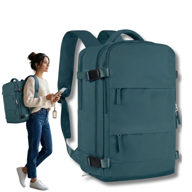 Batoh Do Letadla 40x25x20 Ryanair Wizzair Příruční zavazadlo Paw Modrý