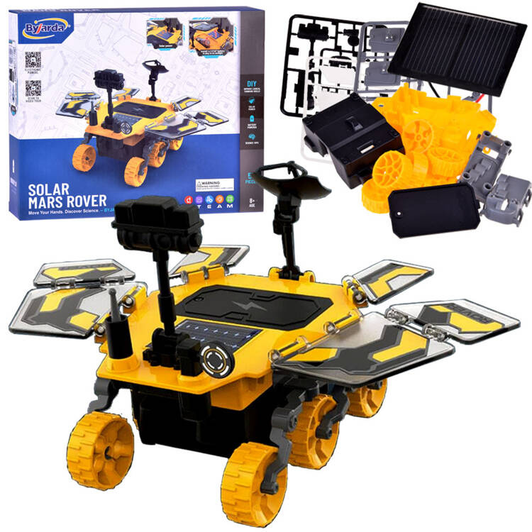 ZABAWKA ROBOT EDUKACYJNY SOLARNY NAUKA ROBOTYKI Łazik Marsjański KOSMOS