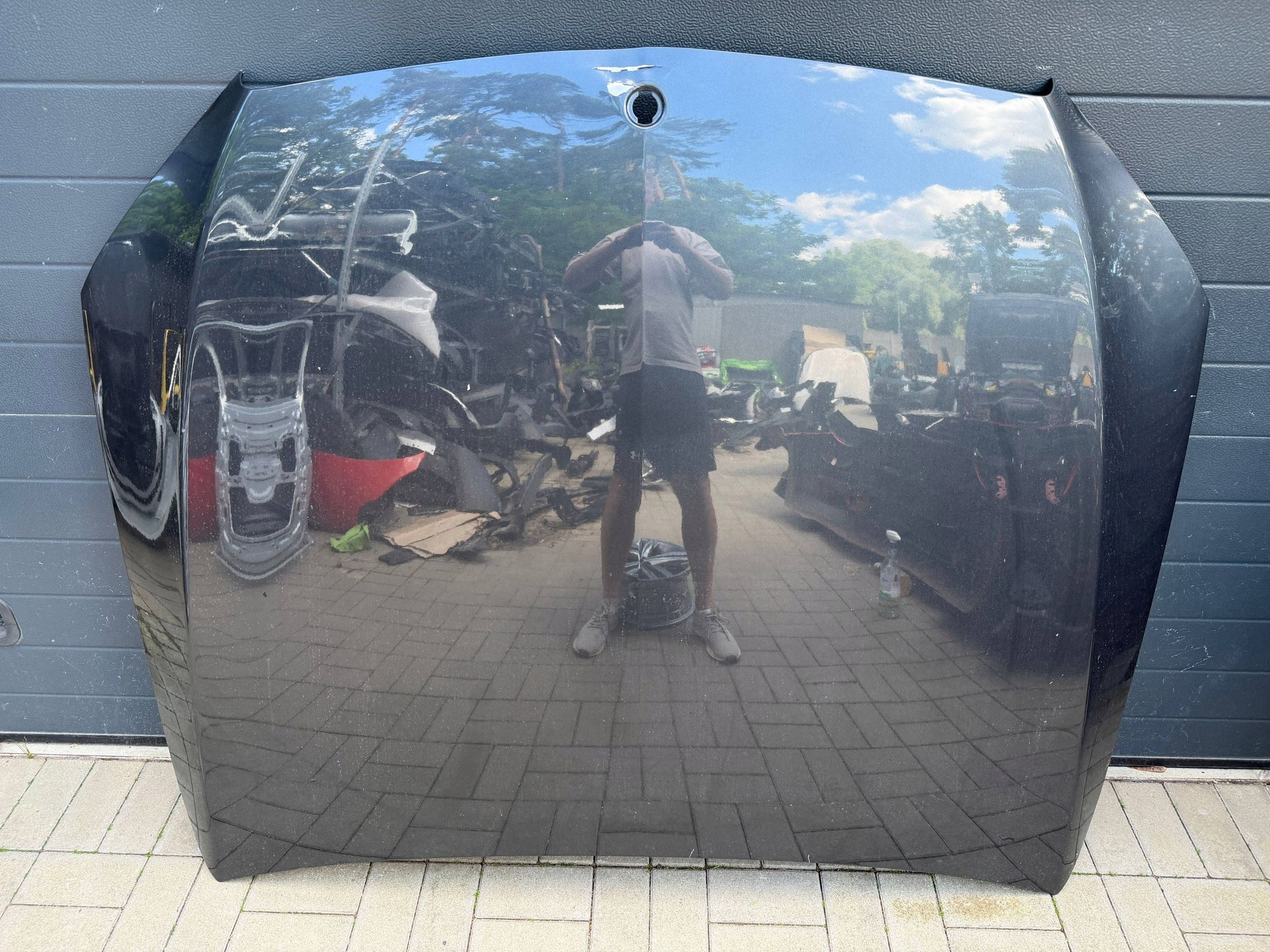 Mercedes C W205 bonnet front front