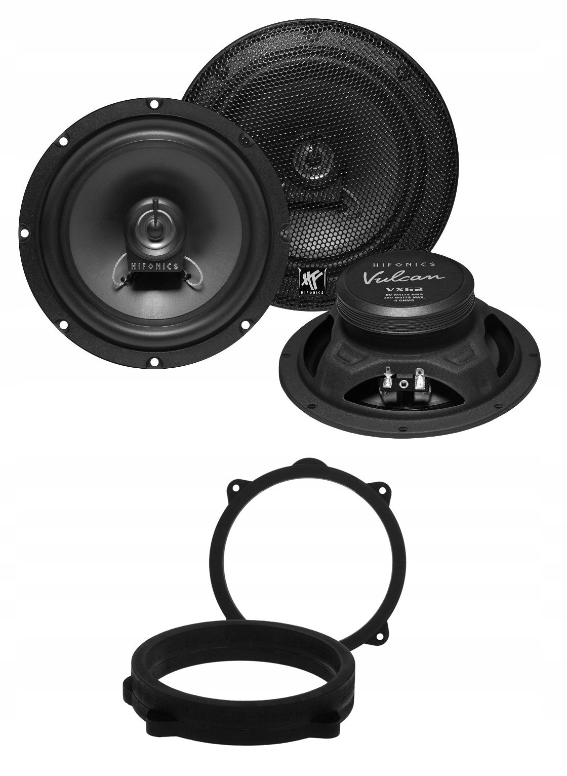 HiFonics VX62 Reproduktory do auta 165 mm Alfa Romeo 147 159 Fiat Idea