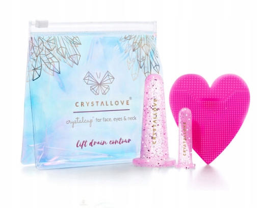 

Crystallove Bańki do masażu twarzy Rose
