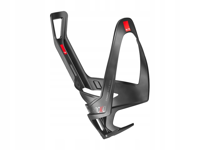 Koszyk na bidon Elite Roco Carbon Czarny