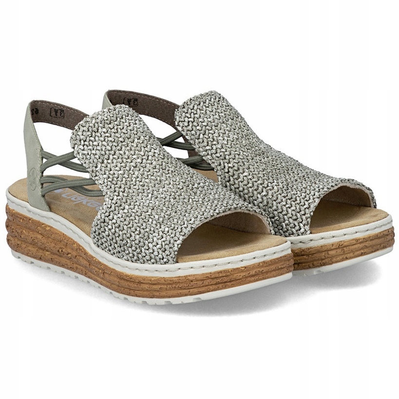 Dámské sandály Rieker 62741-52 Green německé zelené Vel. 37