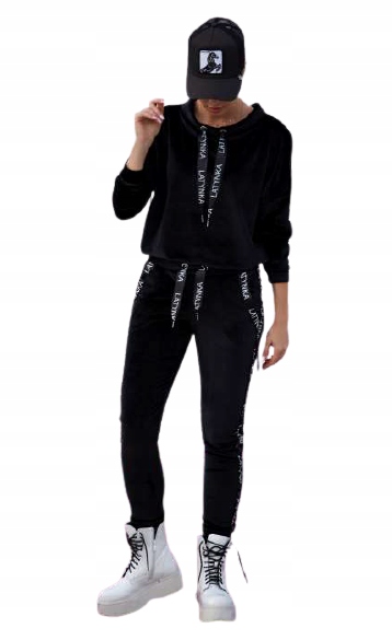 Dres welurowy ciepły na co dzień Latynka