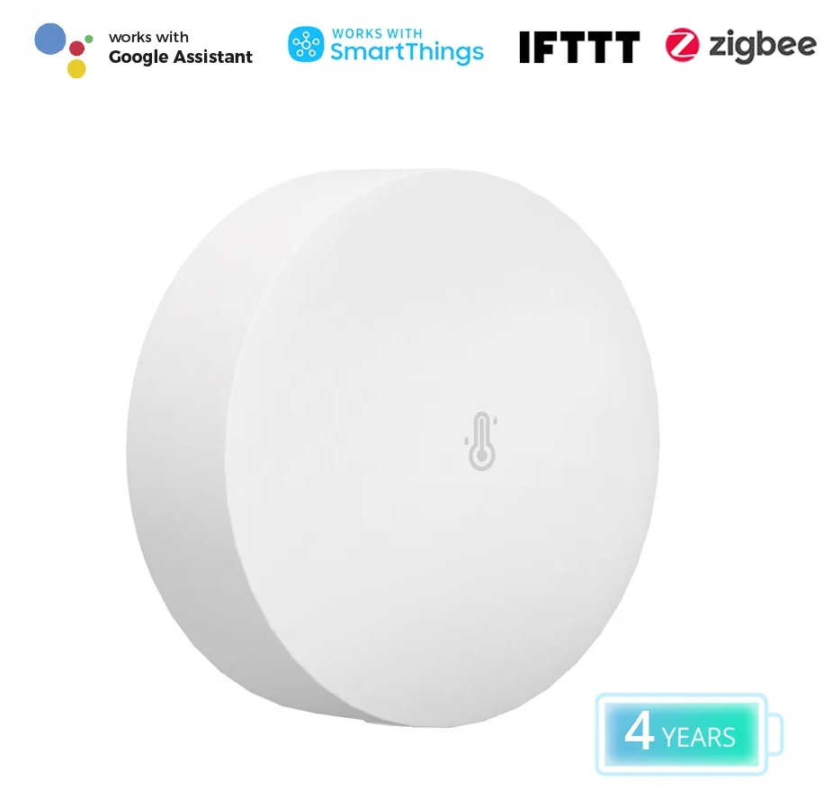 Czujnik temperatury i wilgotności Zigbee Czujnik OTA SONOFF Sensor SNZB-02P Zasilanie baterie