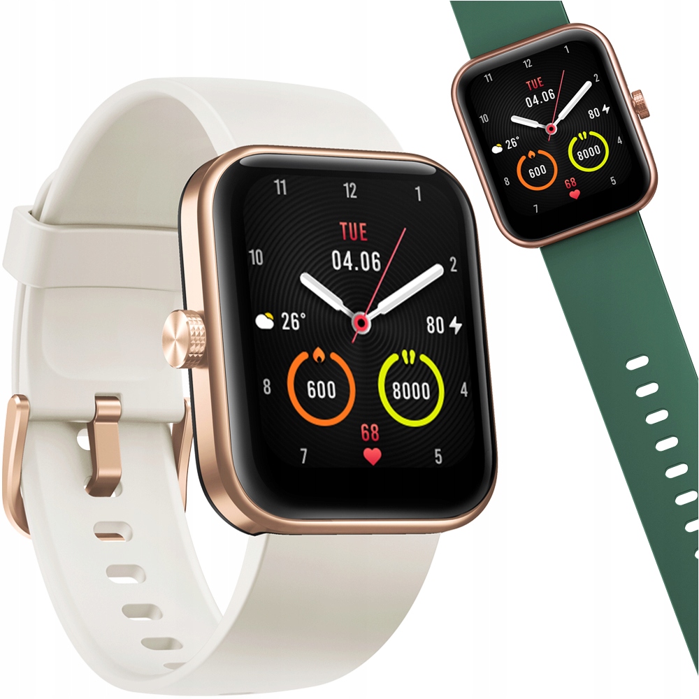 70MAI SMARTWATCH ZEGAREK SPORTOWY DAMSKI + pasek Wodoszczelność tak