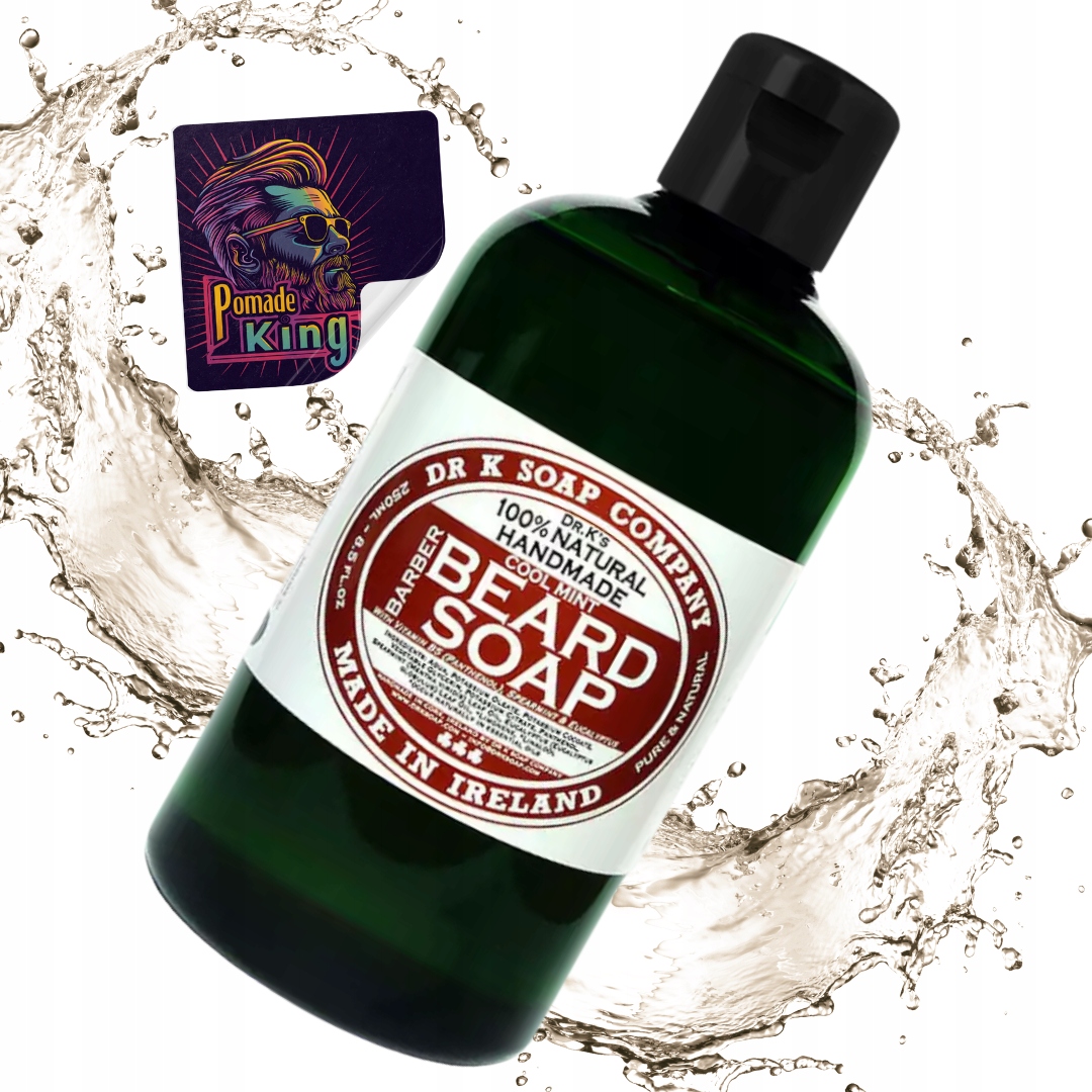 Dr K Soap Šampon na vousy – vůně máty 100% přírodní složení 250 ml
