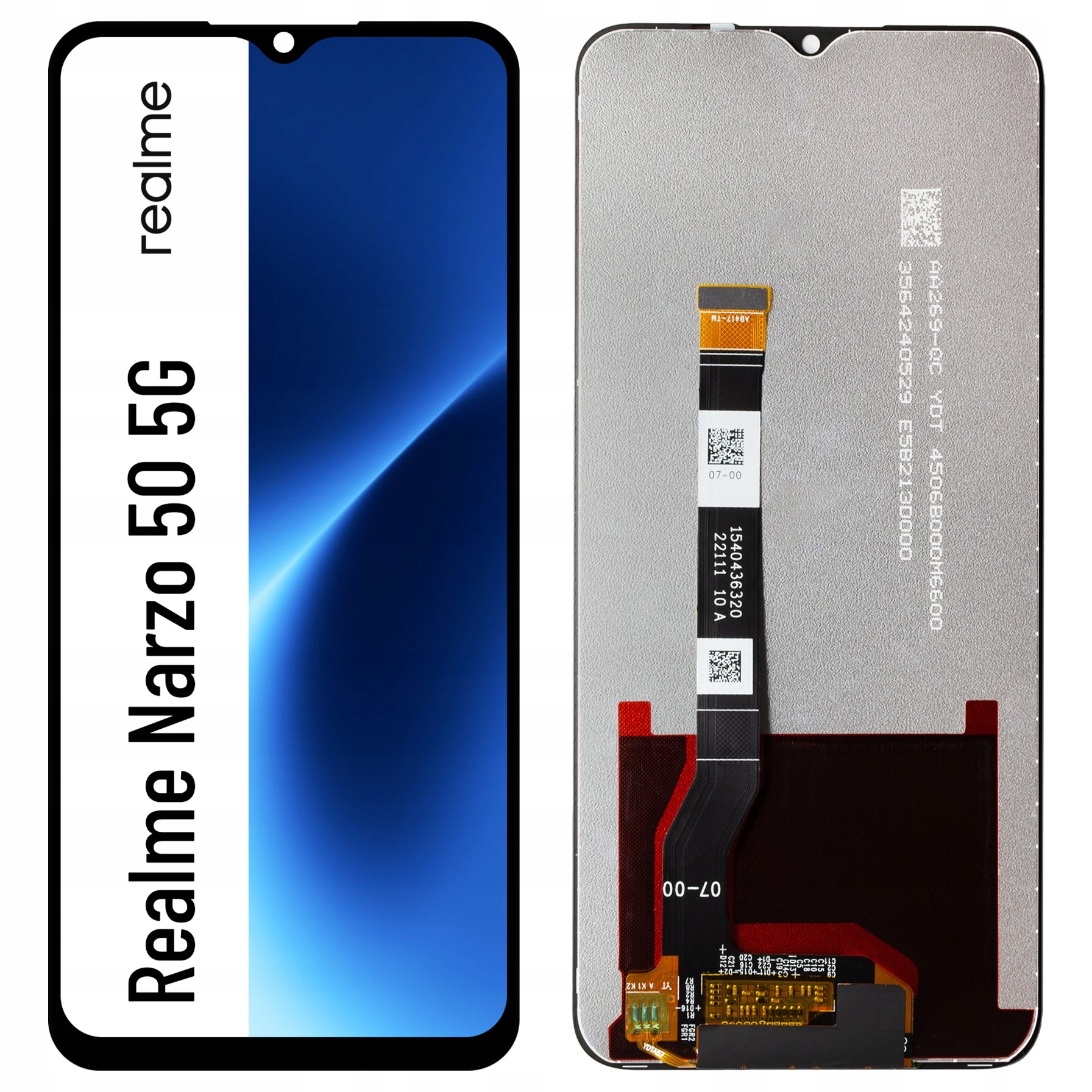 Displej pro Realme Narzo 50 5G LCD displej RMX3572 RMX3571