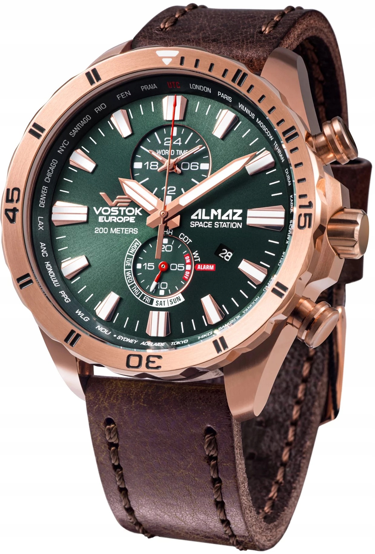 Nové Originální hodinky Vostok Europe YM8J-320B656 Almaz, Poslední kusy
