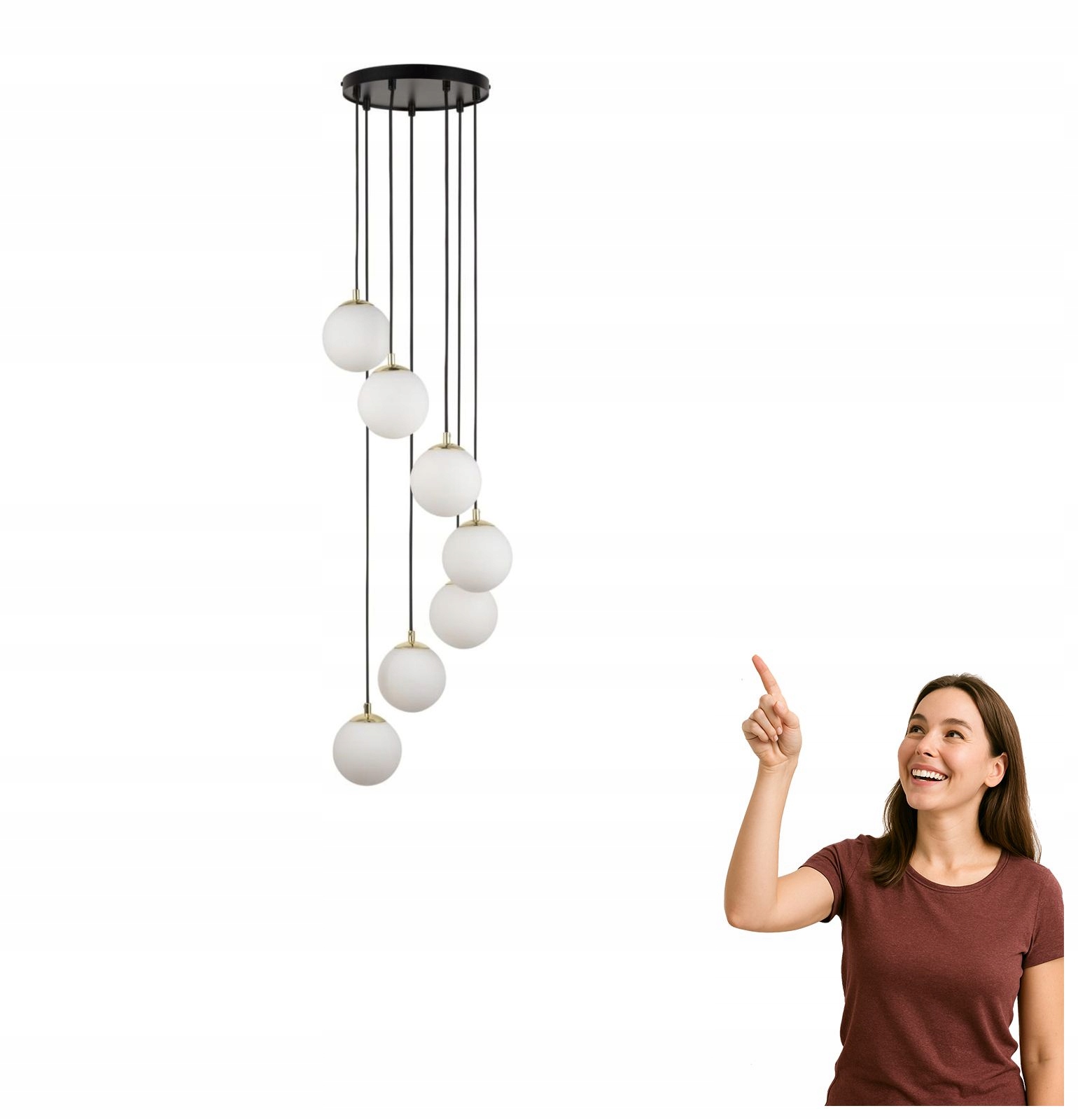 Závesná lampa Piano 7 33660 Sigma Lighting