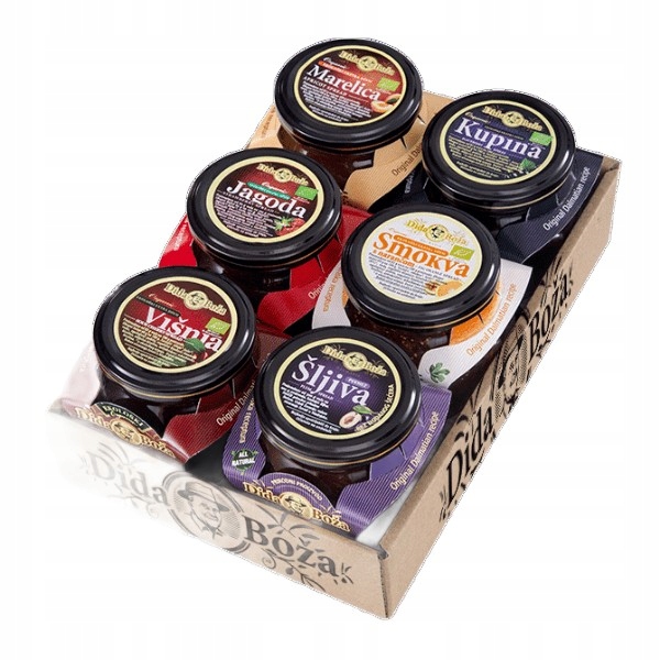 Levně Sada marmelád 6 x 240 g Dida Boží