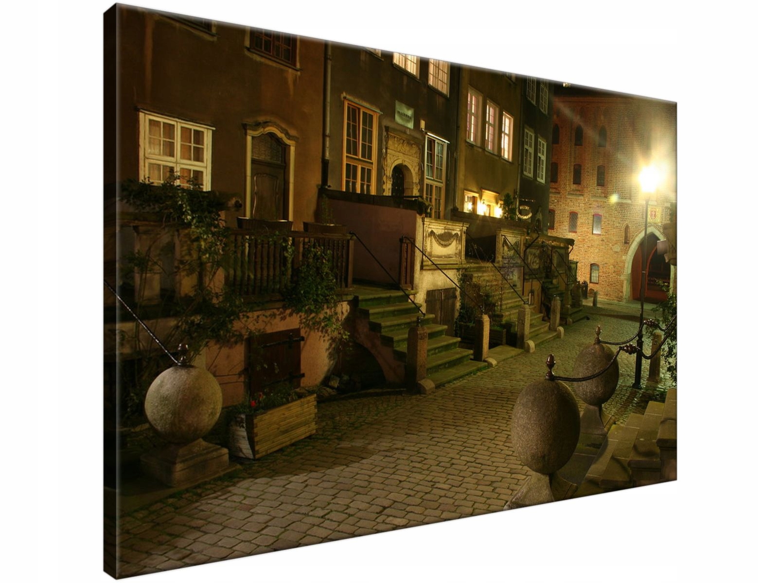 

Obraz drukowany Wieczorny Gdańsk 90x60 cyfrowy
