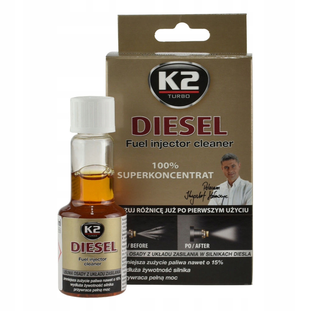 

Dodatek do oleju napędowego K2 Diesel 50ml