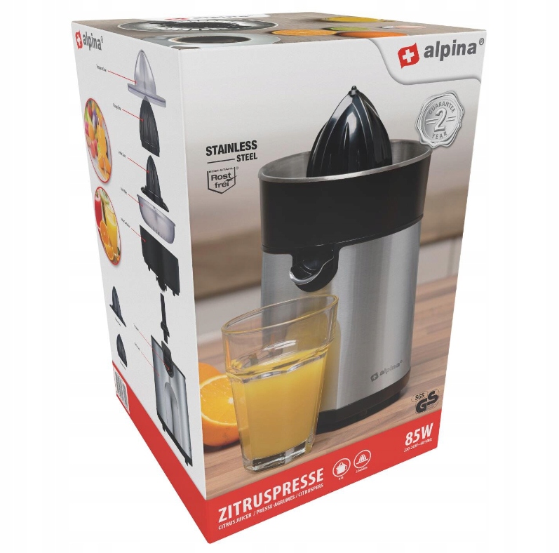 Elektrický lis na citrusy 85 W