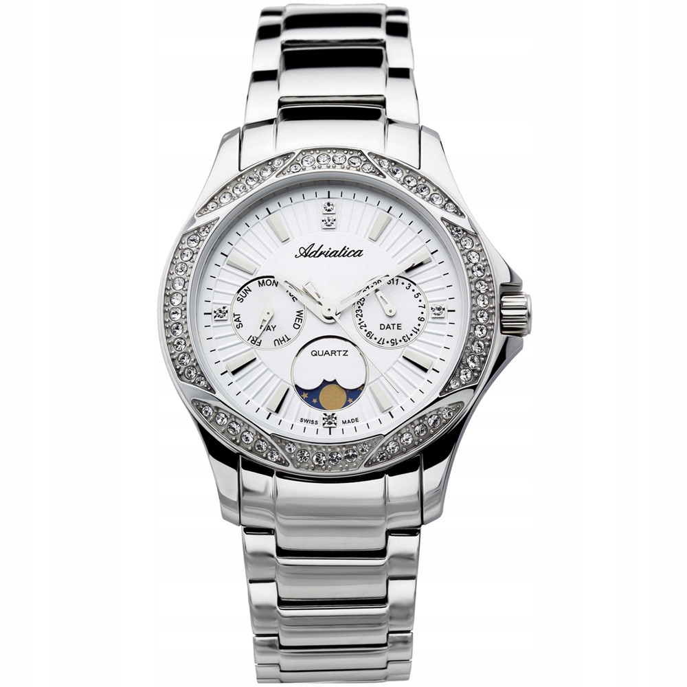 Dámské hodinky Adriatica A3420.5113QFZ stříbrné