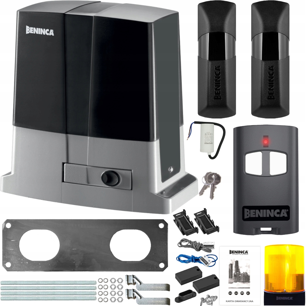 Beninca KBULL5M.S.PM Napęd Zestaw do bramy 500kg, Pilot, Led, BULL5