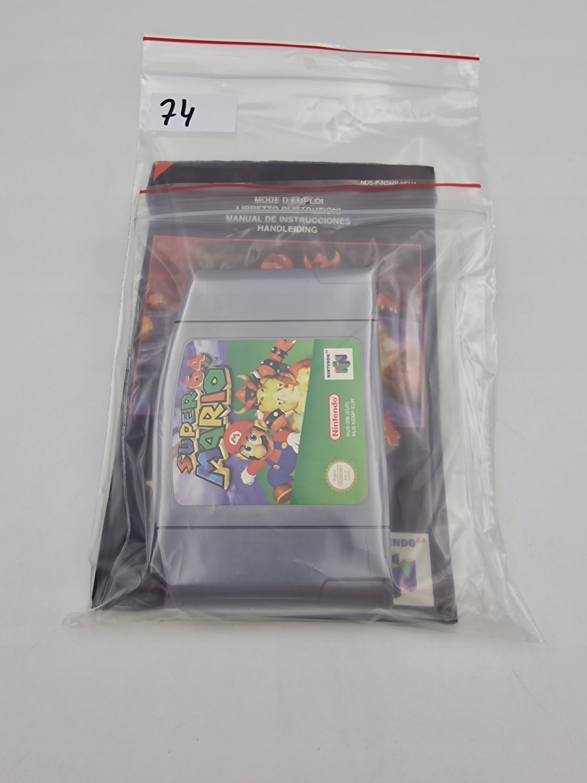 NINTENDO 64 SUPER MARIO 64 + KSIĄŻECZKA ORYGINAŁ Platforma Nintendo 64