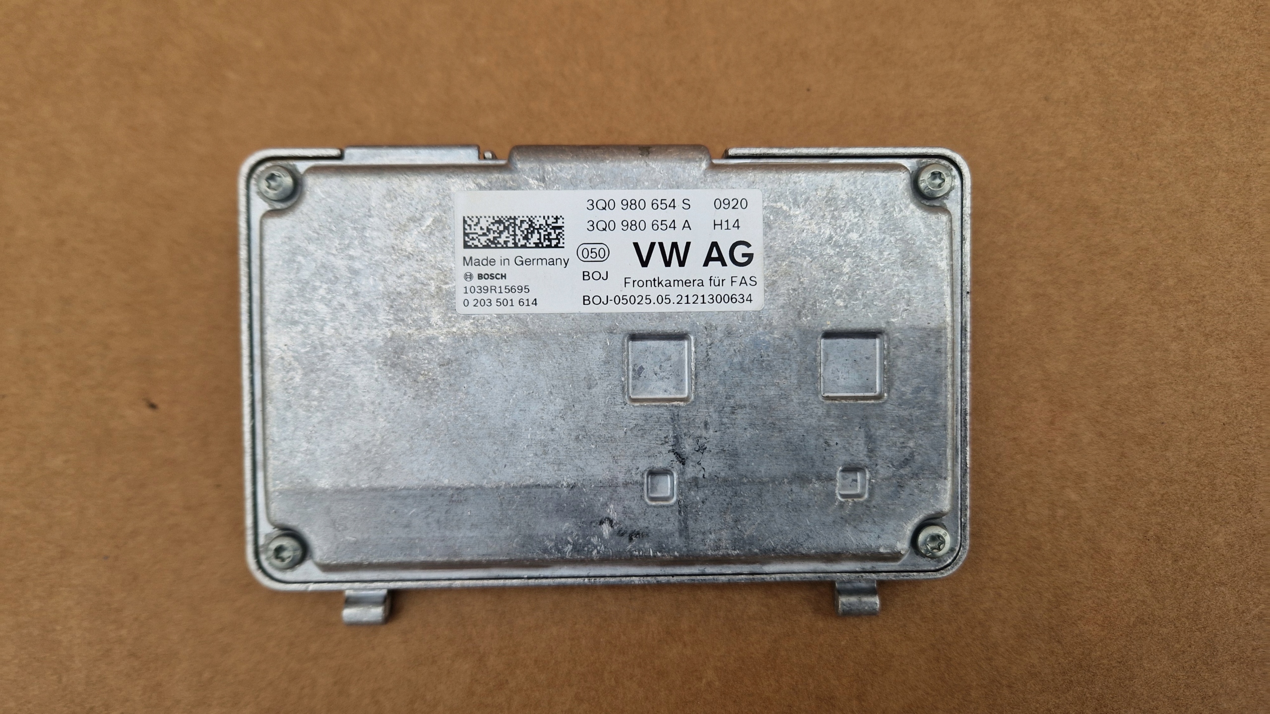 KAMERA front 3Q0980654S 3Q0980654A original VW SKODA