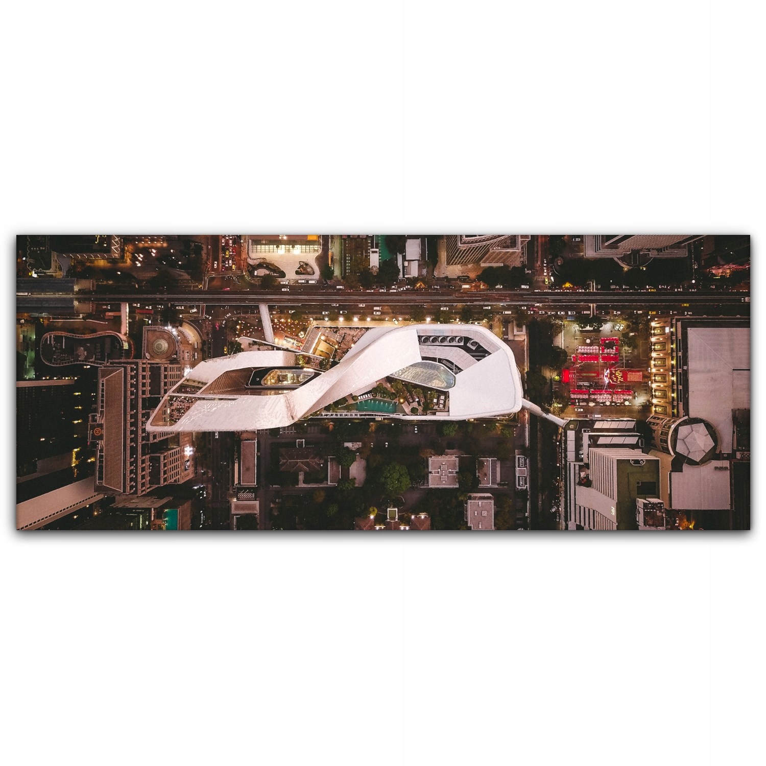 

Fotoobraz na płótnie 125x50 Bangkok Miasto Wyspa