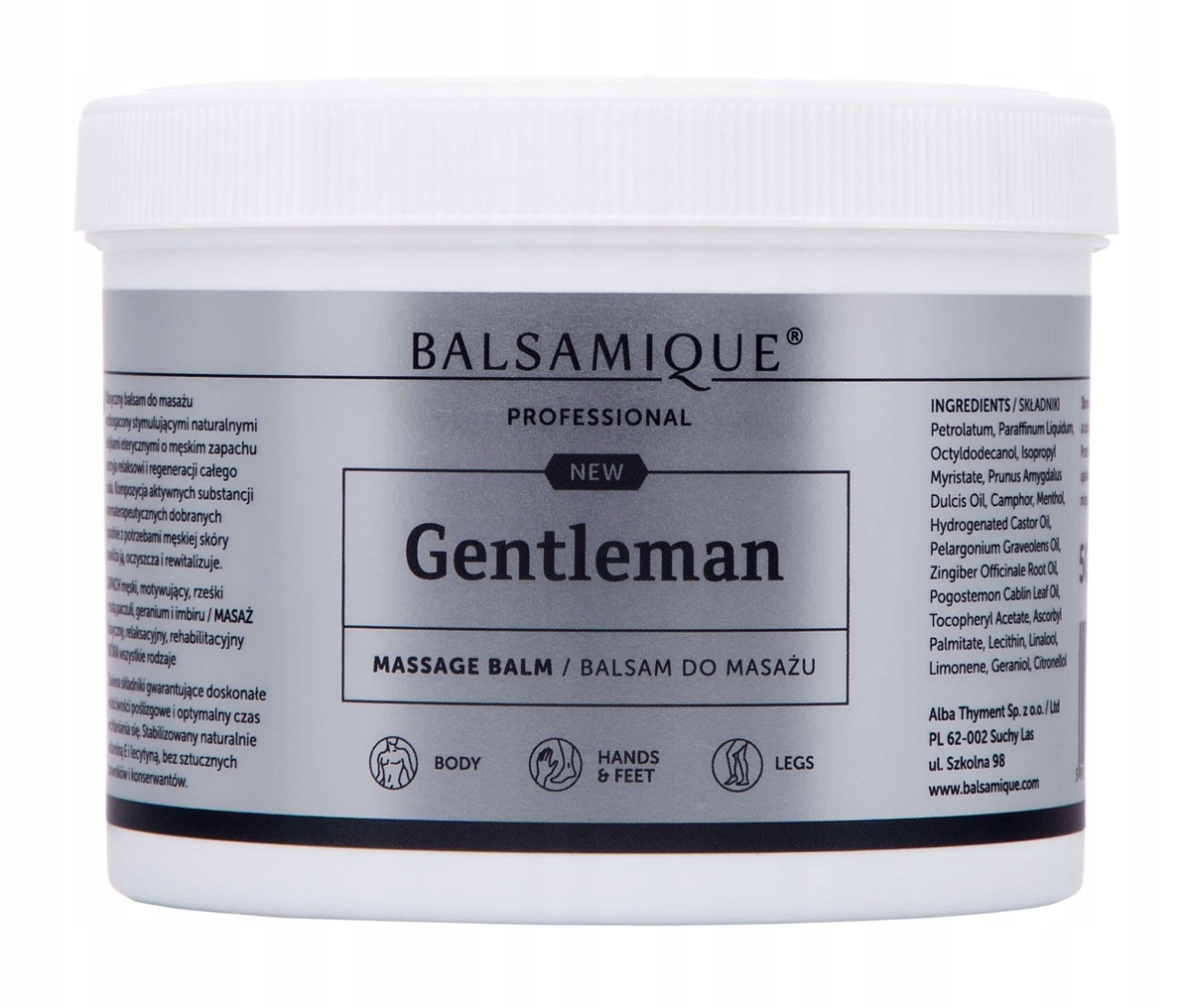Balzam BALSAMIQUE Gentleman (500 ml) LurguS