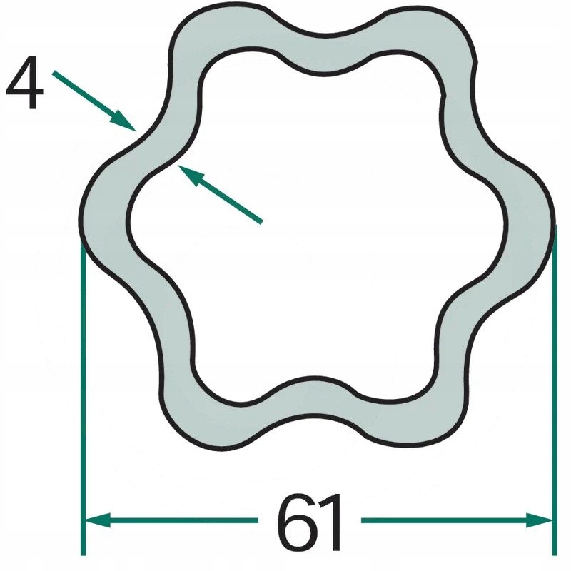 Trubka 3 m G8 397720614300