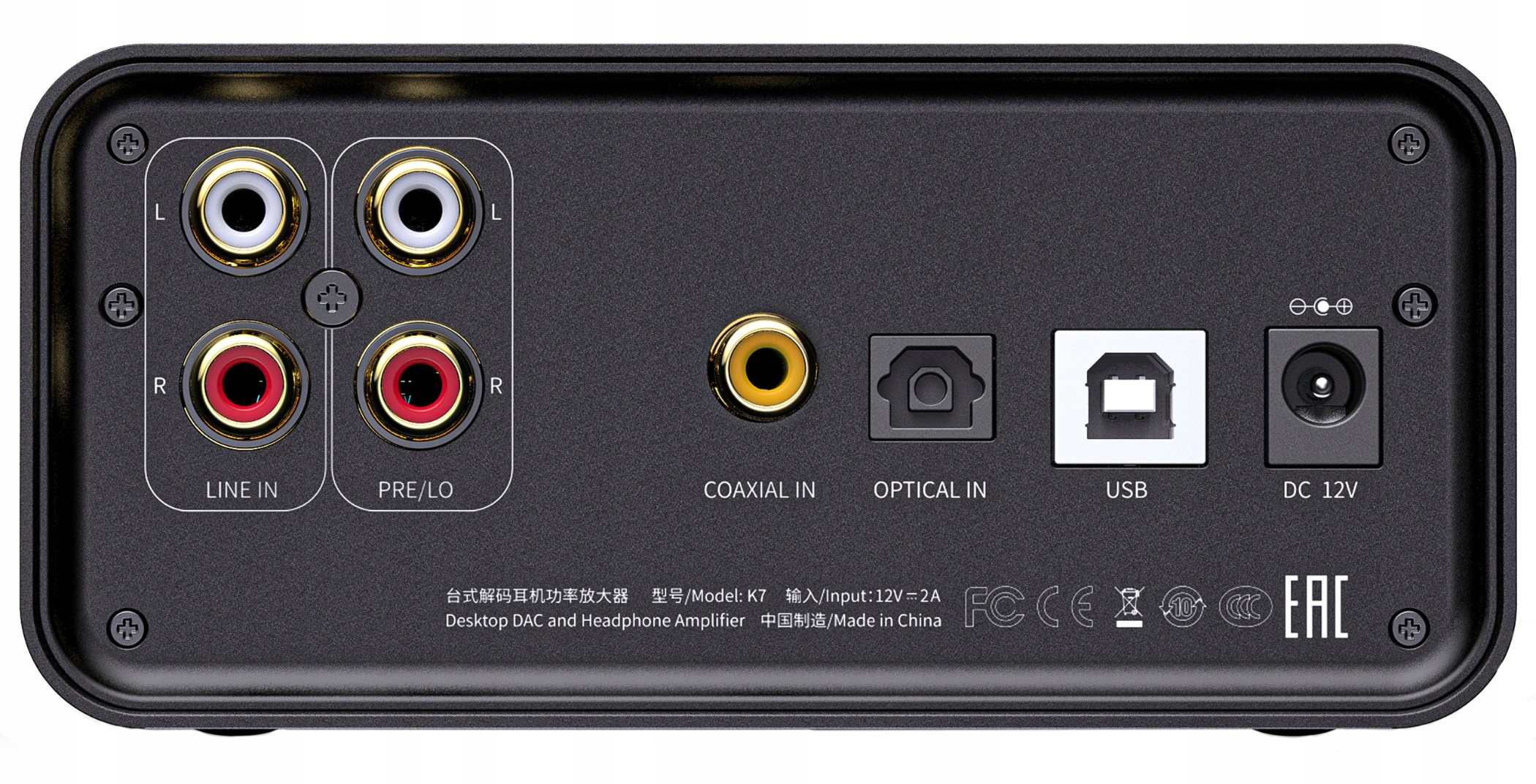 FiiO K7 - Wzmacniacz słuchawkowy stacjonarny Model K7