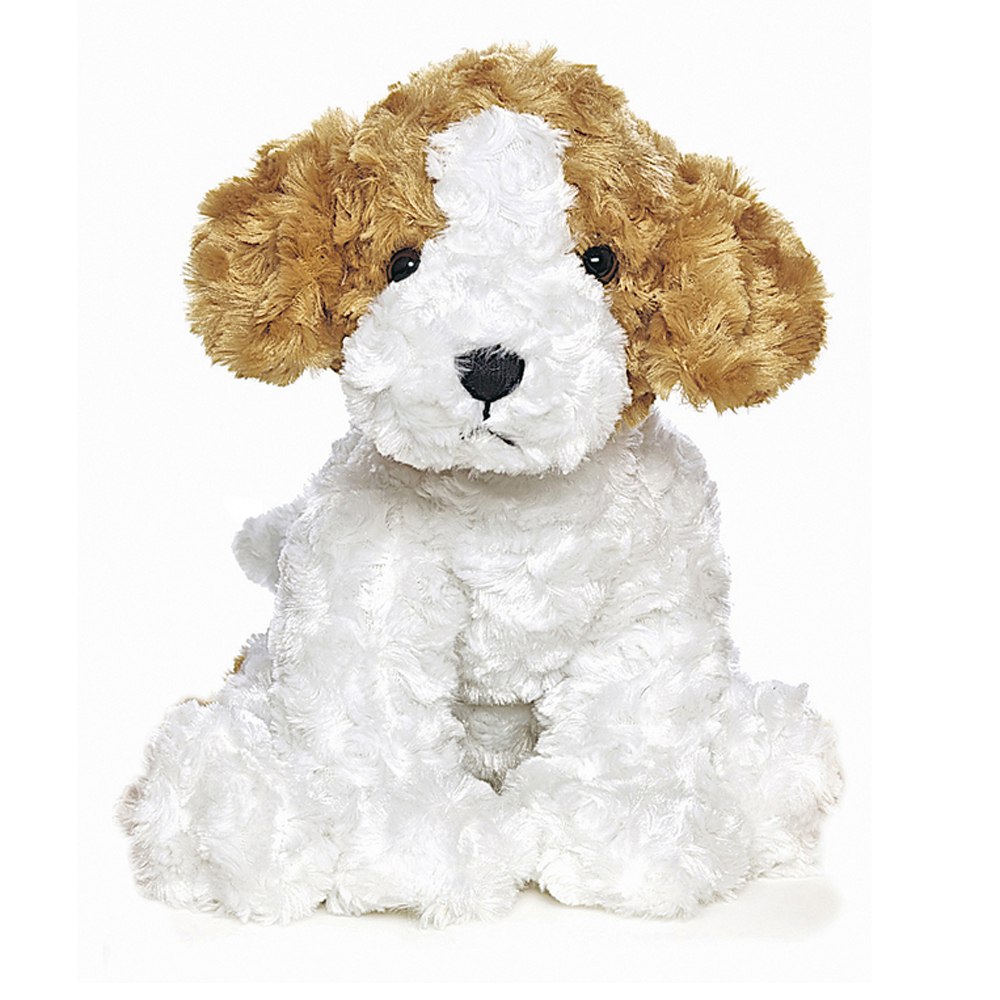 

Teddykompaniet Piesek, biało-brązowy 40cm
