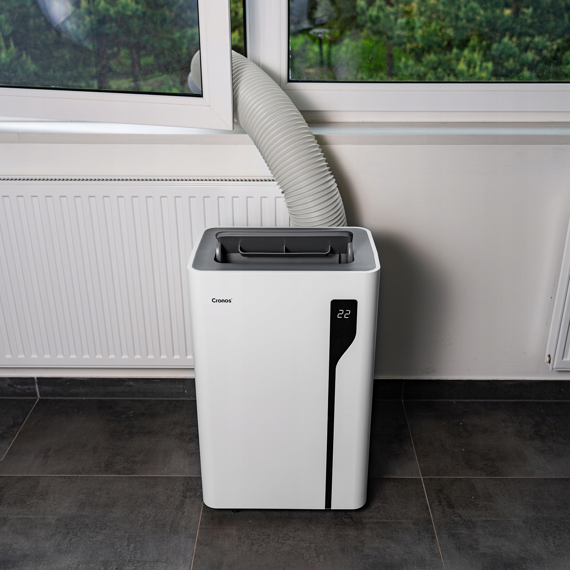 KLIMATYZATOR PRZENOŚNY OSUSZACZ ENERGOOSZCZĘDNY R290 4,1kW 1330W WiFi TUYA Marka Cronos