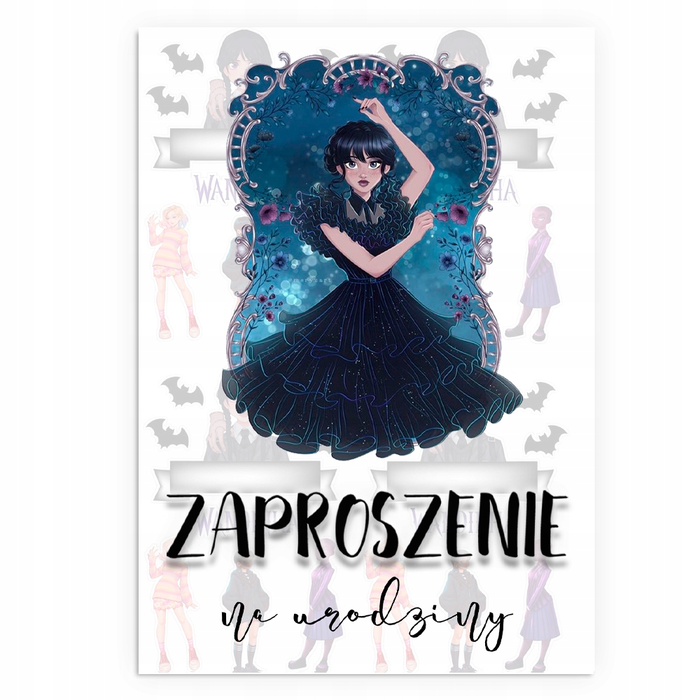 ZAPROSZENIA NA URODZINY 3 4 5 6 7 8 PRZYJĘCIE 250