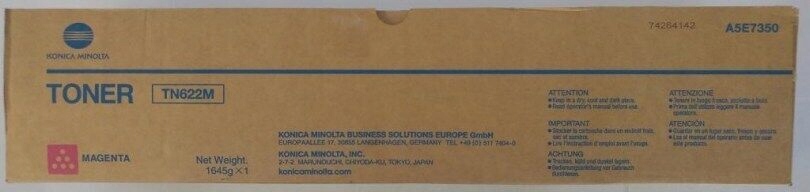 Originálny toner TN-622M A5E7350 pre Konica Minolta bizhub Press C1085 C1100