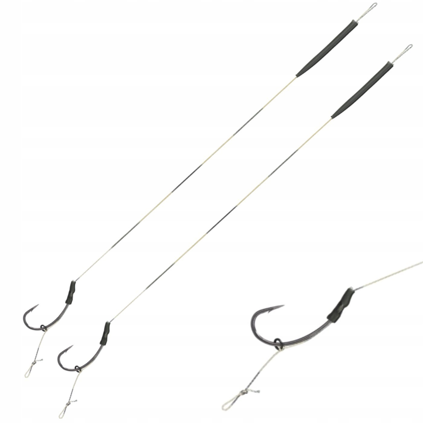 Przypon Karpiowy hak: 4 23cm Blow Back Rig Mikado
