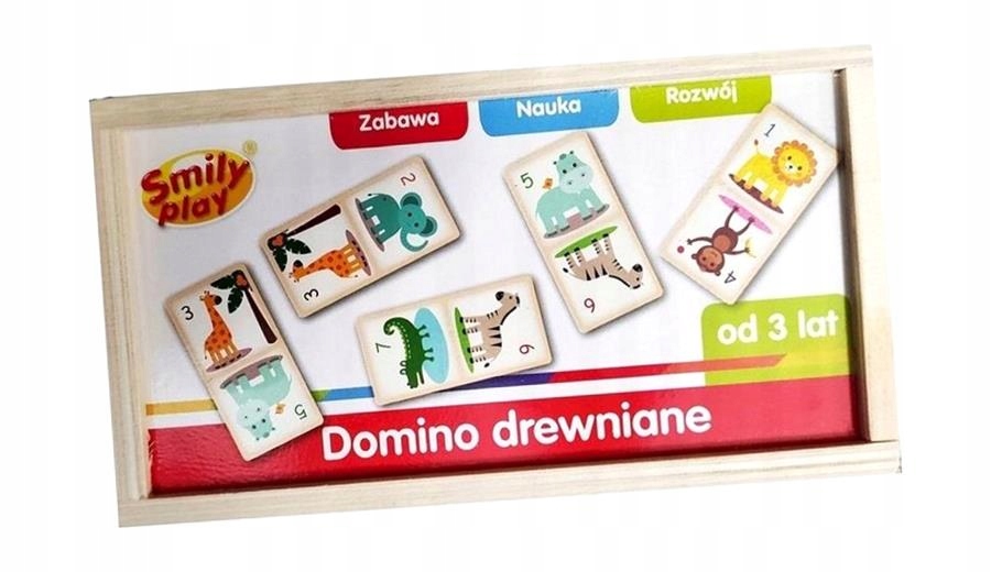 DOMINO DREWNIANE, SMILY PLAY