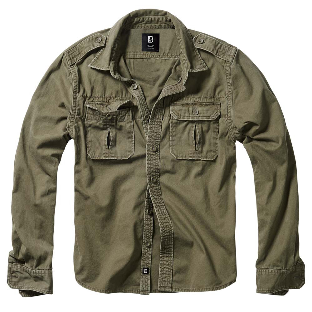 Brandit košile pánská 9373.1 Vintage 5XL olivová