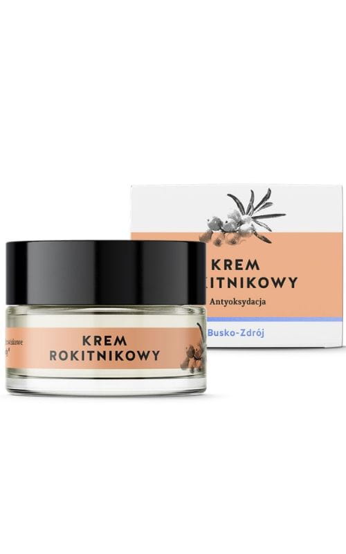 

Krem rokitnikowy do twarzy szyi dekoltu 50g