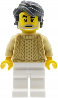 

Lego City figurka Mężczyzna Dziadek w swetrze