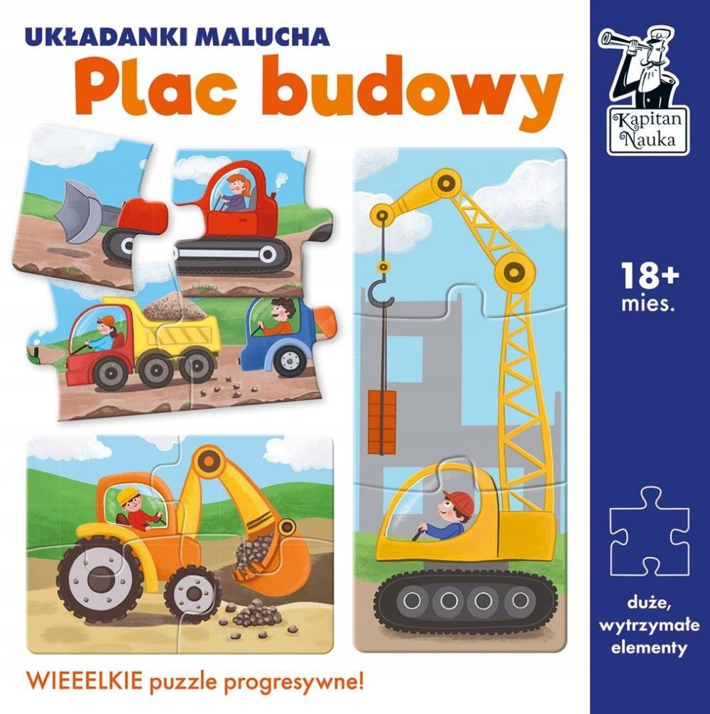 

Kapitan Nauka. Plac Budowy. Układanki Malucha.