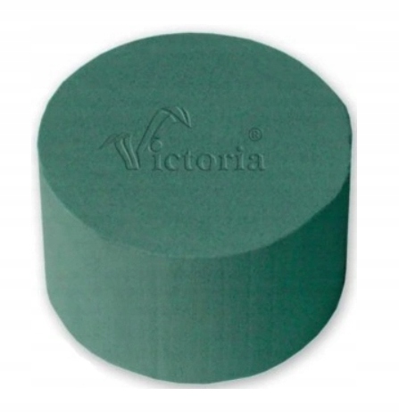 

Cylinder Gąbka Florystyczna Mokra Kwiaty Żywe 14cm