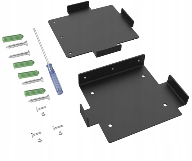 Zawieś konsolę na ścianę uchwyt półka konsoli XBOX SERIES X Czarny Metal