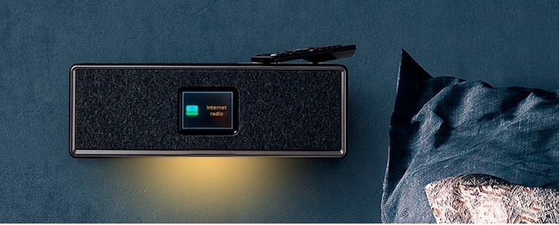 INTERNETOWE RADIO CYFROWE MD88700 DAB+ FM WI-FI BT LAMPKA NOCNA 2x10W Radio DAB+ FM internetowe